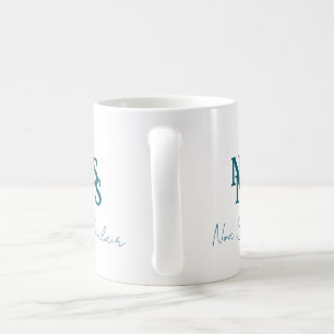Green Aesthetic Your Name Coffee Mug