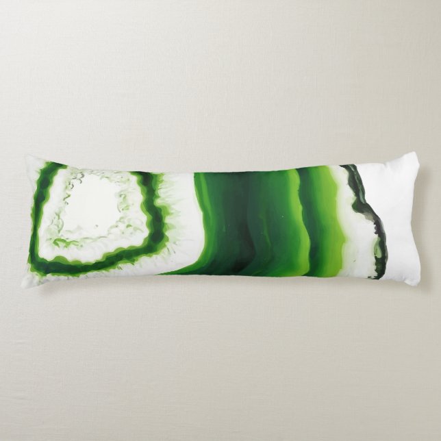Green agate body cushion (Front)