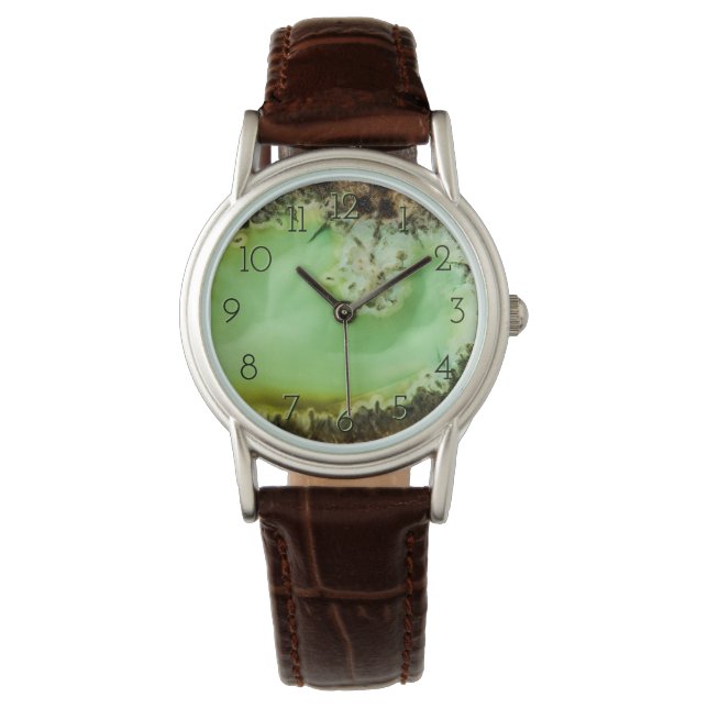 Green Agate Watch (Front)