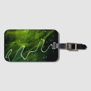 Green Algae and Water bc ltcna Luggage Tag