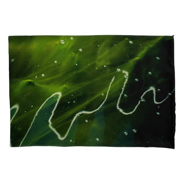 Green Algae and Water pccna Pillowcase (Front)