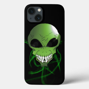 Green alien Apple iPhone 8/7, Tough Phone Case