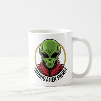 Green Alien Coffee Mug