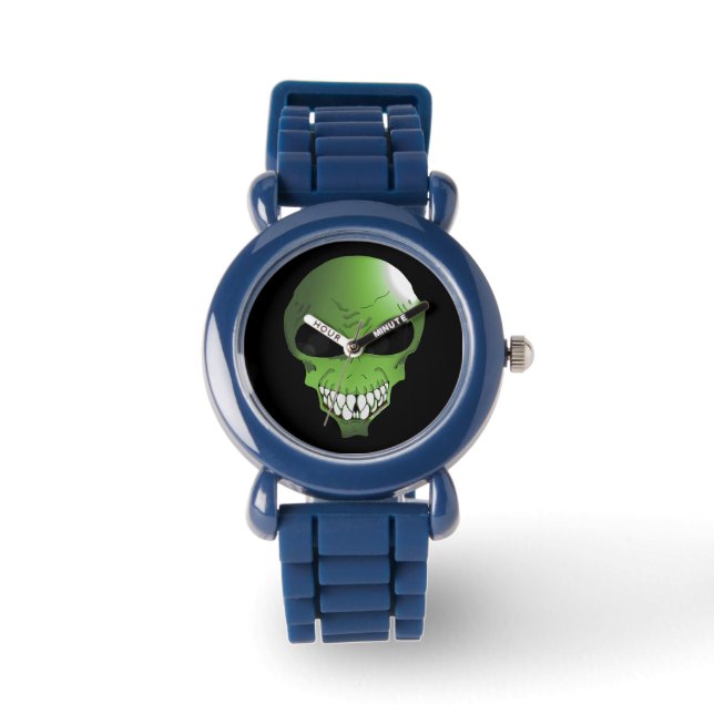 Green Alien Kids watch (Front)
