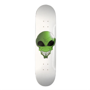 Green Alien skateboard