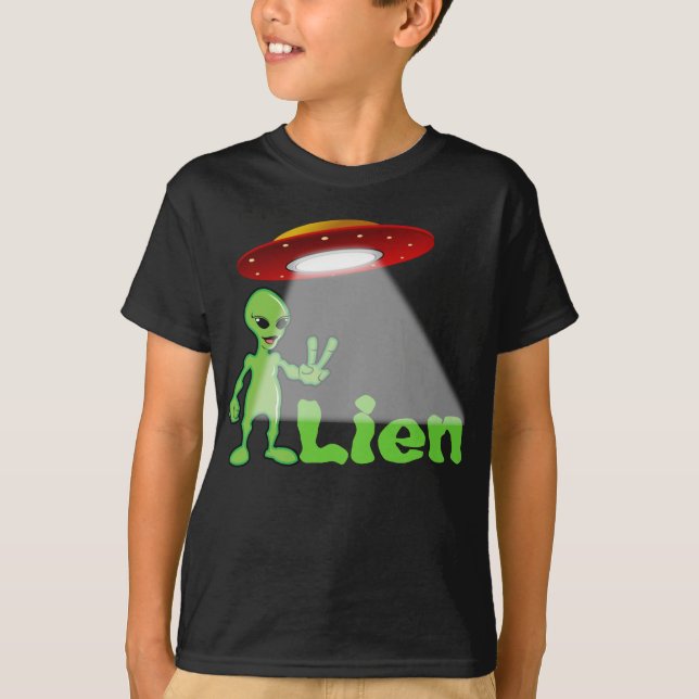 Green Alien T-shirt (Front)