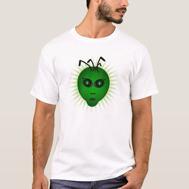 Green Alien T-Shirt (Front)