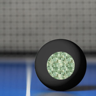 Green Alligator Animal Print Ping Pong Ball