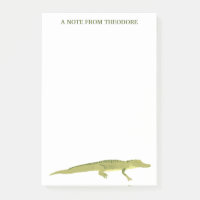 Green Alligator Realistic Graphic Personalised
