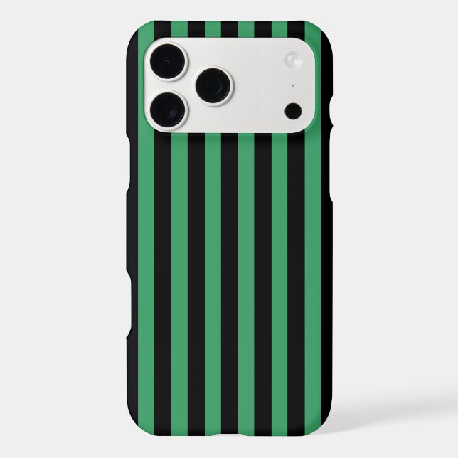 Green and black candy stripes (Back)