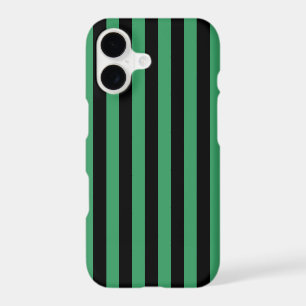 Green and black candy stripes
