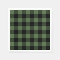Green and Black Plaid
