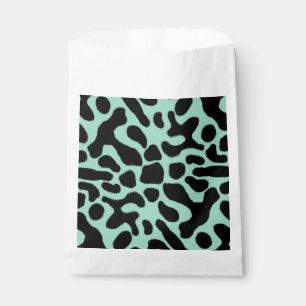 Green and Black Poison Dart Frog Favour Bag