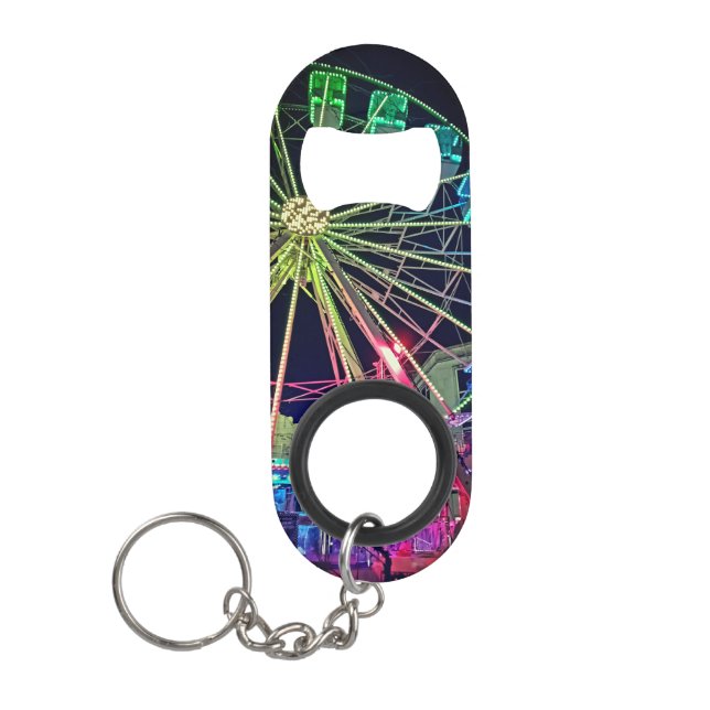 Green and blue Ferris wheel (Front)