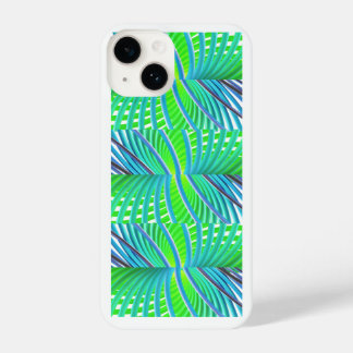 Green and blue phone case
