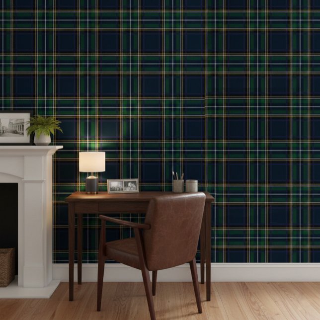 Green and Blue Tartan Plaid Wallpaper (Creator Uploaded)