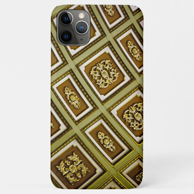 Green and Brown Architecture Print Case-Mate iPhone Case (Back)
