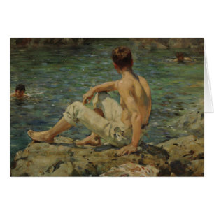 Green and Gold by Henry Scott Tuke