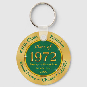 Green and Gold, Class of 1972, Party Favours Key Ring