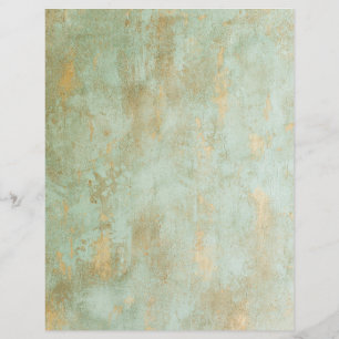 Green and Gold Grunge