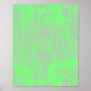green and gray marble poster