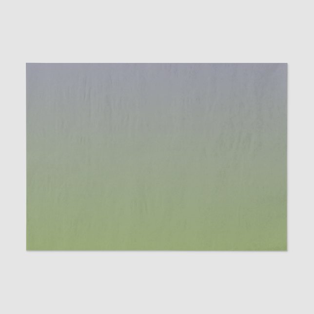 Green and Grey Gradient Colours Tissue Paper (Front)