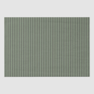 green and grey stripes tissue paper