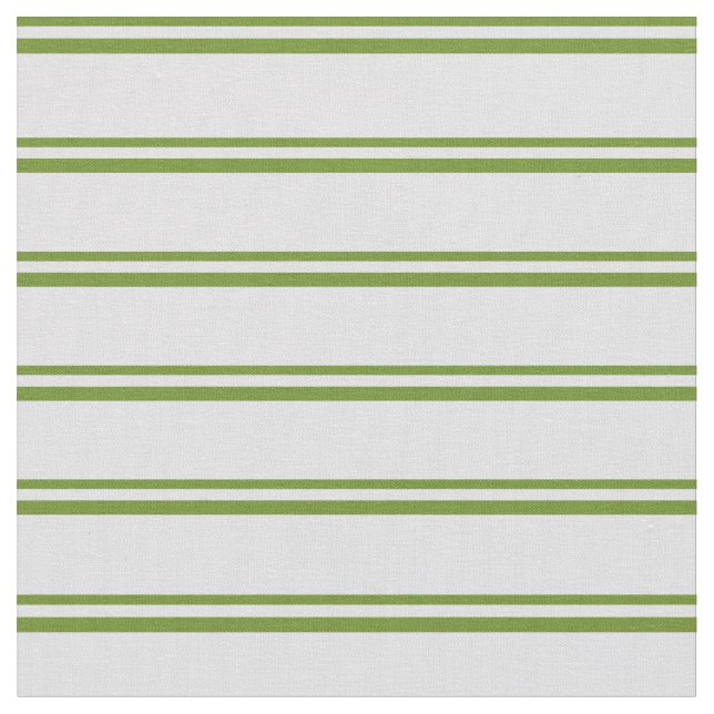 Green and Lavender Coloured Pattern of Stripes Fabric (Close Up)
