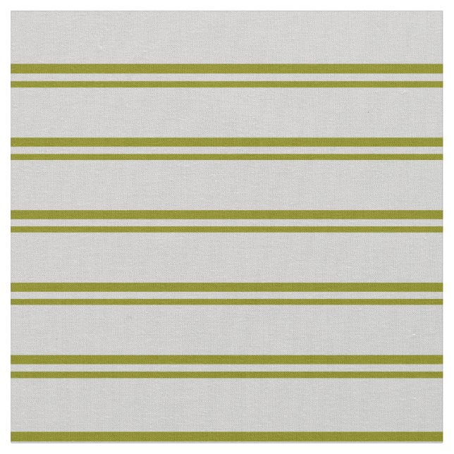 Green and Light Grey Coloured Pattern Fabric (Close Up)