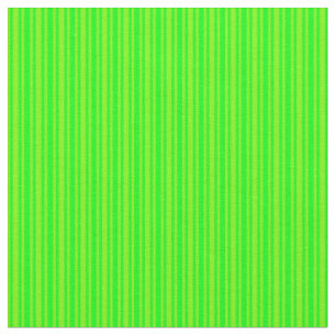 Green and Lime Coloured Lined Pattern Fabric
