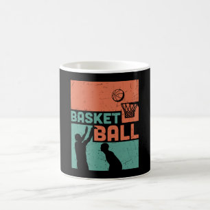 Green and Orange Basketball Beautiful Design Coffee Mug