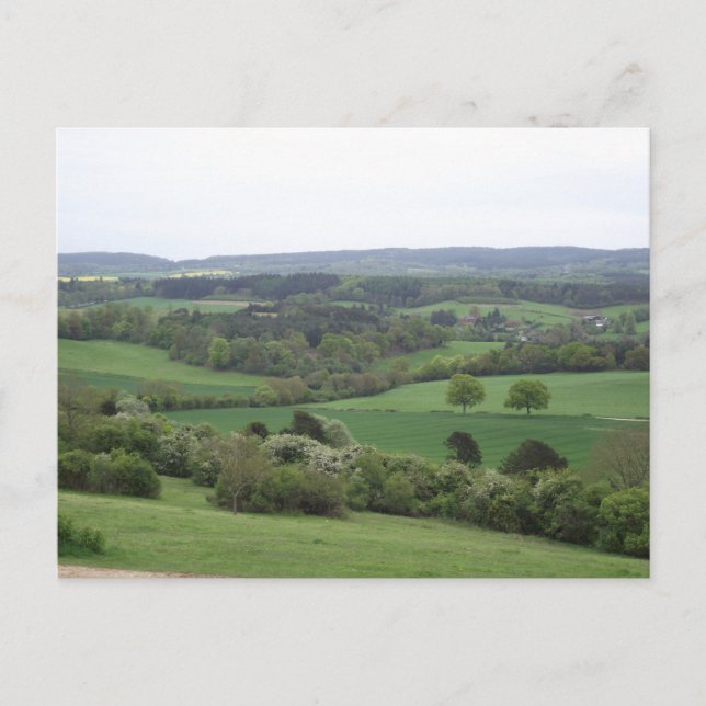Green and Pleasant Land Postcard (Front)