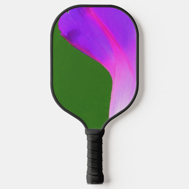 Green and Purple Design  Pickleball Paddle (Front)