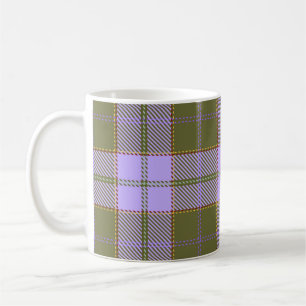 Green and Purple Tartan Plaid Scottish Seamless Pa Coffee Mug