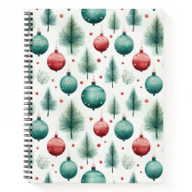 Green and Red Christmas Patterns - 
