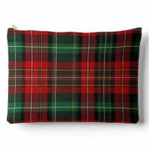 Green and Red Tartan Plaid