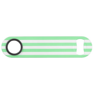 Green and white candy stripes