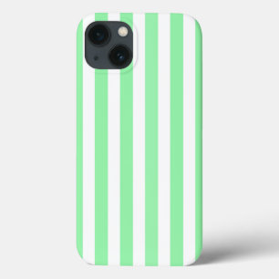 Green and white candy stripes Case-Mate iPhone cas iPhone 13 Case
