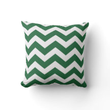Green And White Chevron Stripes