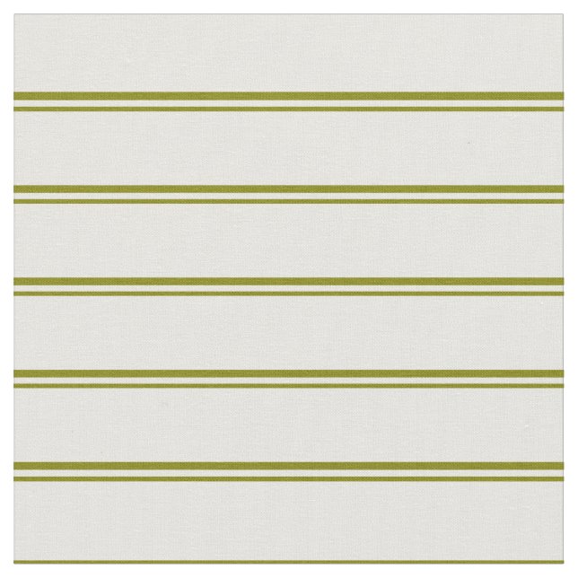 Green and White Coloured Lines Fabric (Close Up)
