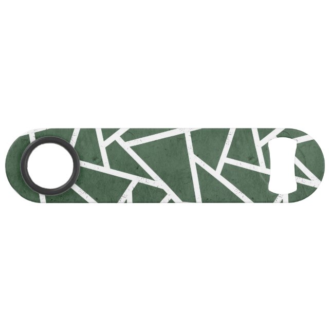 Green and white mosaic pattern (Front (Horizontal))
