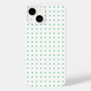 Green and white pattern Case-Mate iPhone 14 case