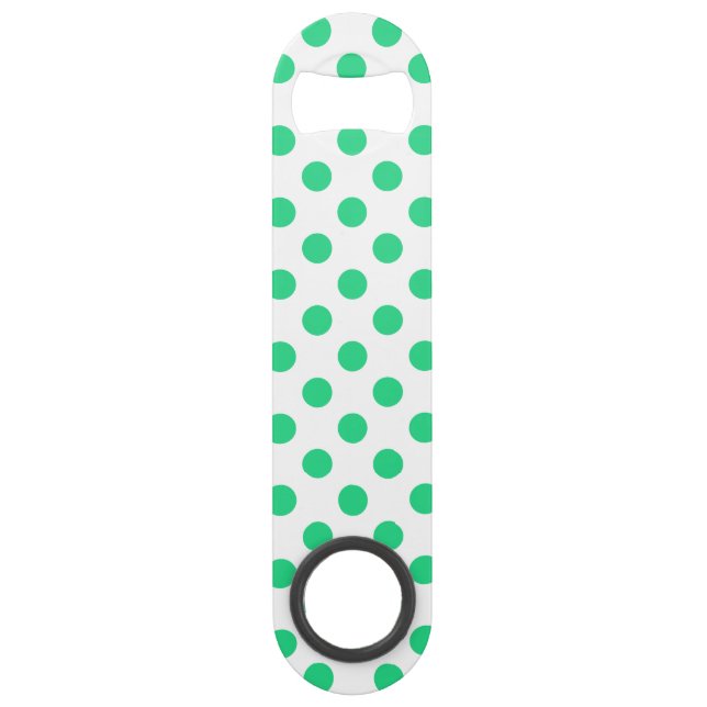 Green and white polka dots (Front)