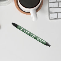 Green and White School Colours Class Year