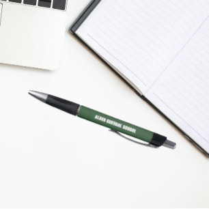 Green and White School Name Colours