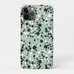 Green and White terrazzo Minimal modern Case-Mate iPhone 11 Pro Case