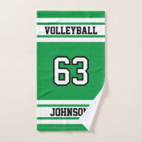 Green and White 🏐 Volleyball - 100% Customise