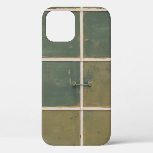 Green and yellow drawer iPhone 12 case