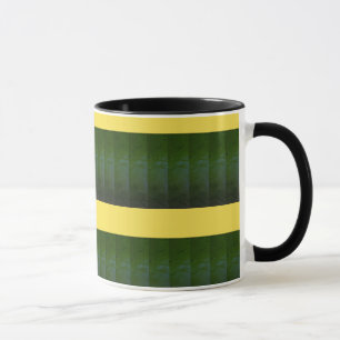 Green and Yellow Mug