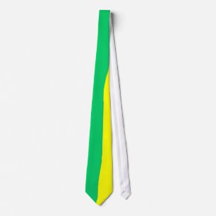 Green and Yellow Tie